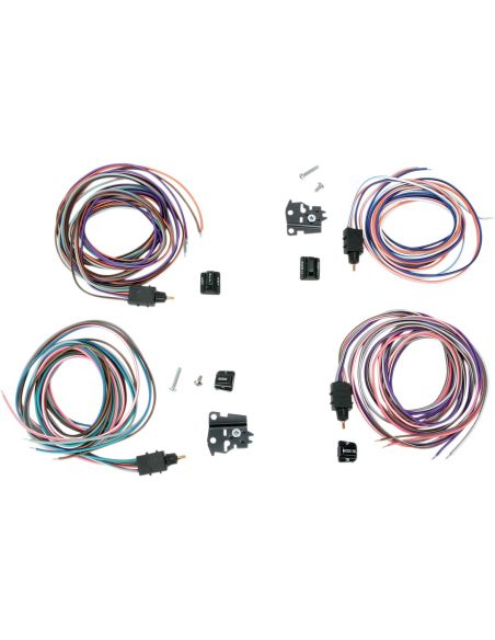 Black radio control and cruise control switches for Touring from 1999 to 2013