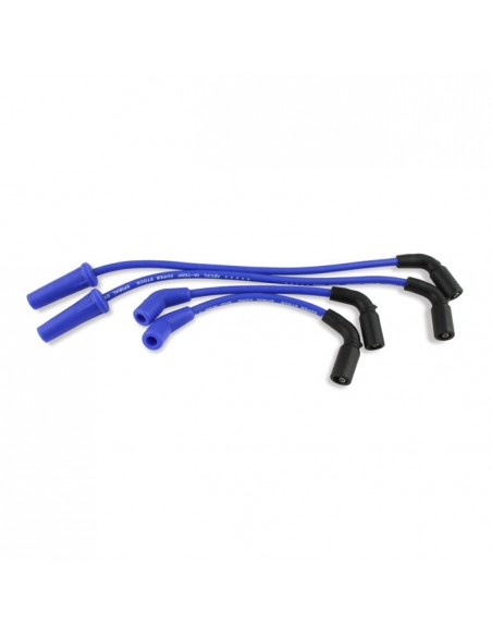 8mm blue spark plug cables for Softail M8 from 2018 to 2020