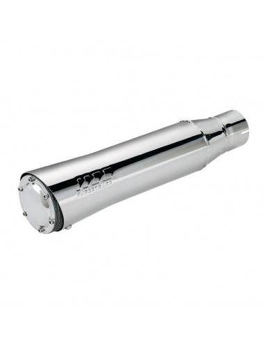17" long supertrapp 4" S/C Race Elite polished stainless steel muffler