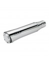 17" long supertrapp 4" S/C Race Elite polished stainless steel muffler