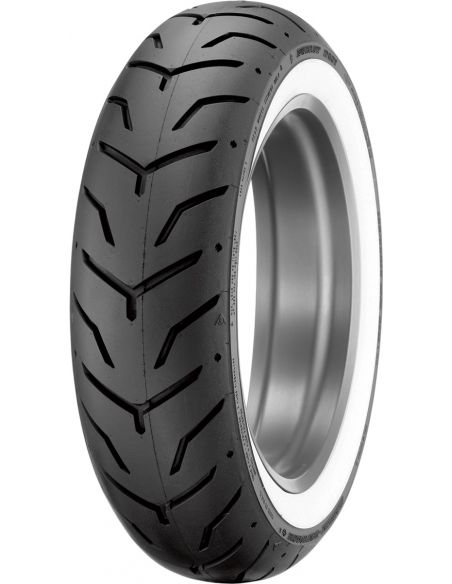 Rear tire Dunlop D407T HD 180/65B16 81H white band