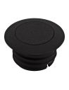 Black wrinkled Pop-up fuel cap for Sportster, FXR, Dyna and Touring83-95NOW ventilated