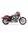 Chrome supermeg 2-in-1 supertrapp exhaust for Sportster from 2004 to 2013