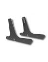 Black rigid backrest sissy Bar supports for Dyna from 1991 to 1995 (ref OEM 52783-93)