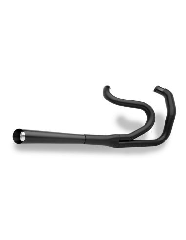 Black supermeg 2-in-1 supertrapp exhaust for Sportster from 2004 to 2013