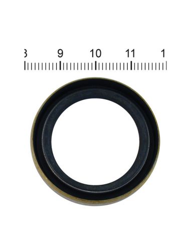 Gearbox oil seal between pinion shaft and clutch for Dyna from 1991 to 2005 ref OEM 12035B