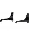 Black backrest plates sissy Fixed Bar for Touring Street glide from 2009 to 2013
