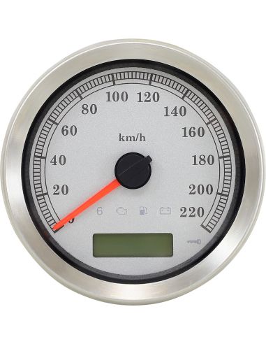 Odometer white background replica of the original for Elettra glide and Road glide from 2004 to 2013