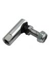 Chrome-plated articulated head for gear rod with 5/16-24 thread with bolt suitable for many models Harley Davidson