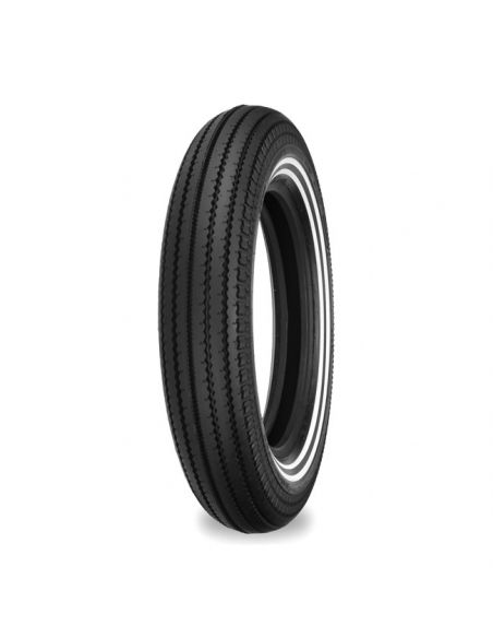 Front tyre Shinko E270 4.00-19 61H double white line