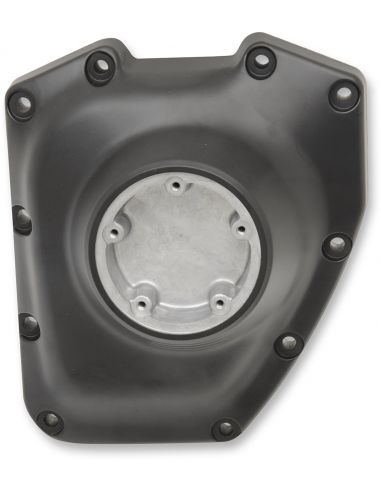 Matt black cam cover for Dyna from 2001 to 2017 ref OEM 25369-01B