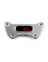 Tag with indicator lights for Motoscope Mini instrument in glossy aluminium