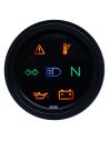 Indicator lights unit micro Mini black diameter 48 mm