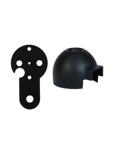 Black housing for electronic and analog odometer MMB
