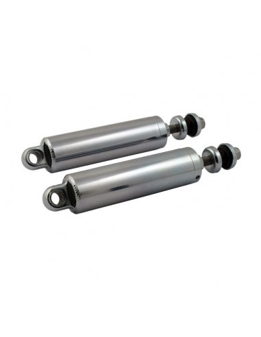 Chrome shock absorbers - small diameter - adjustable Softail 00-16