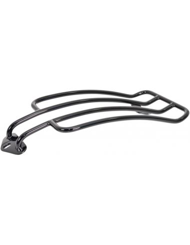 Glossy black luggage rack for single-seater for Softail blackline from 2011 to 2013