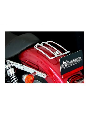 Chromed luggage rack for single-seater Sportster from 2004 to 2020