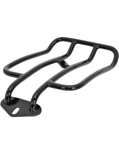 Glossy black luggage rack for single-seater for Sportster from 2004 to 2020
