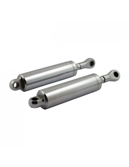 Chrome shock absorbers - small diameter - adjustable Softail 84-99