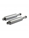 Chrome shock absorbers - small diameter - adjustable Softail 84-99