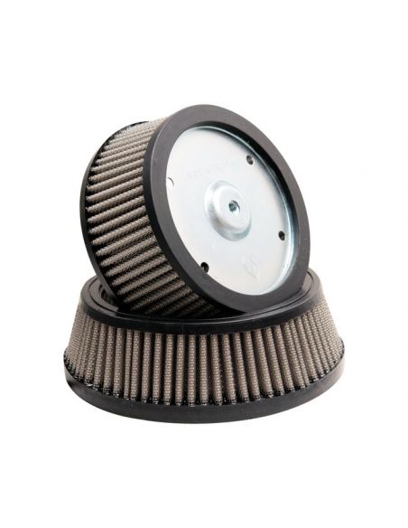 Washable air filter for Sportster from 1988 to 2020 with Screamin Eagle air filter or Big Sucker 1