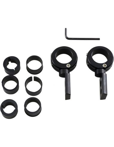 Black PIAA terminals for 7/8" (22 mm) up to 1-1/4" (32 mm)