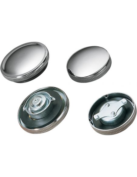 Chromed fuel caps from 1973 to 1982