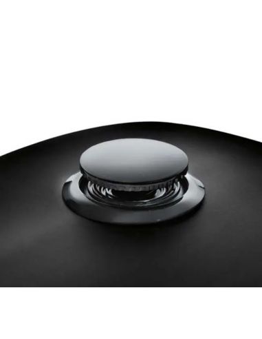 Glossy black Pop-up fuel cap for forty Eight and Iron from 2010 to 2020 ventilated