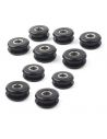 Rubber inserts with internal spacer for Softail fuel tank from 1984 to 1999 ref OEM 5775 + 11447