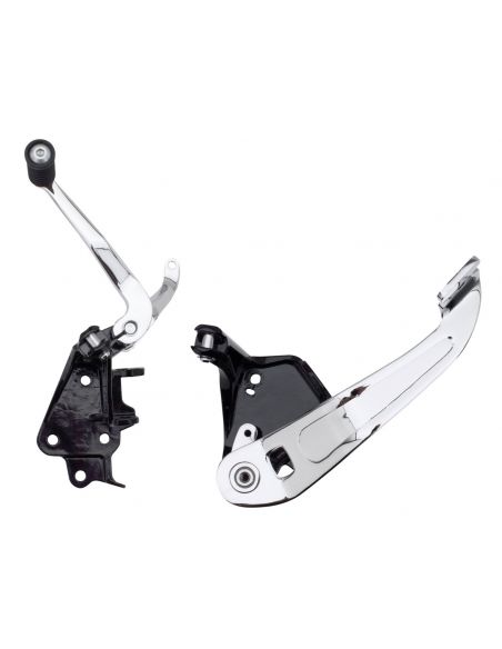 Advanced chrome control kit for Softail from 2000 to 2017