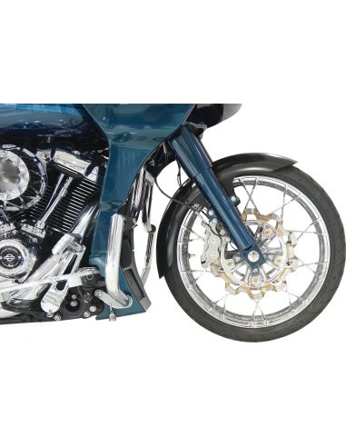 Front fender Klock Hugger Henry Fit Wide mm 150 for Touring from 2014 to 2022 with 21" pneu