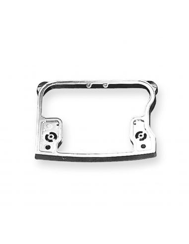 Chromed intermediate rockerbox cover for FXR, Dyna, Softail and Touring from 1992 to 1999 ref OEM 17529-92