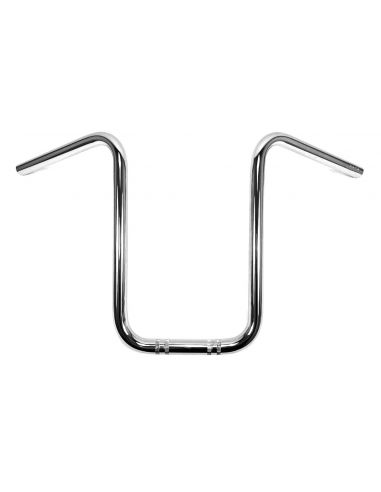 Hanger Narrow ape handlebar 1" high 15" Chrome-plated without dimples