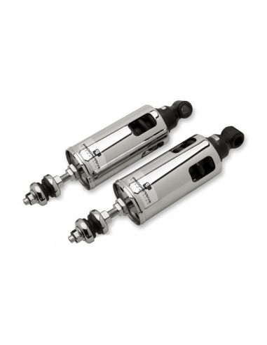 Chrome-plated shock absorbers adjustable height Progressive Suspension for Softail from 2000 to 2017