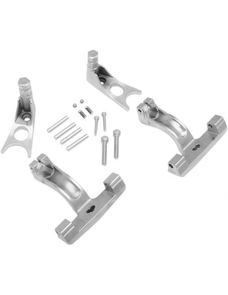 Chrome supports kit for passenger footpegs for Softail from 2000 to 2018 ref OEM 50460-06