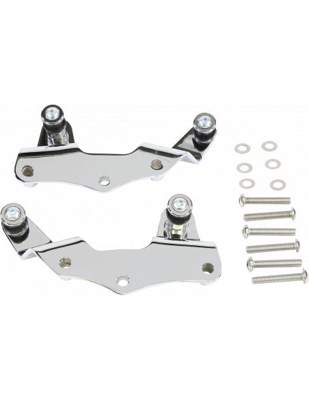 4-point quick-release chrome mounting kit for Touring from 2009 to 2013