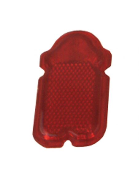 Red replacement lens for tombstone tail light - HOMOLOGATED