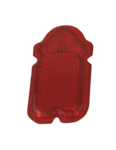 Red replacement lens for tombstone tail light - HOMOLOGATED