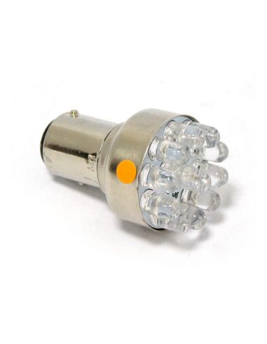 LED bulb 12 V double filament - light Orange