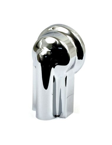 Chromed cover for oil filter support for Dyna, Softail and Touring from 1992 to 1999