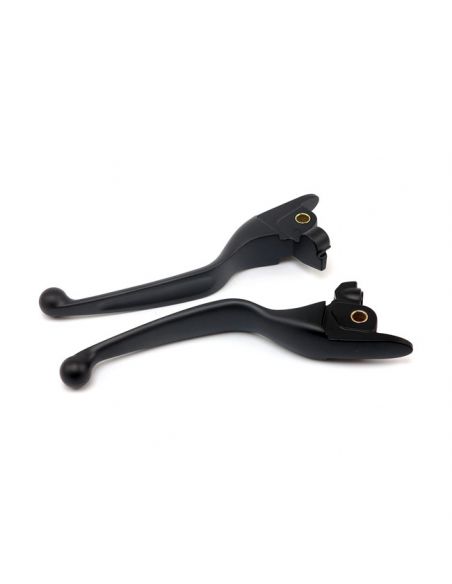 Black brake and clutch levers Standard for Touring from 2017 to 2020 with hydraulic clutch