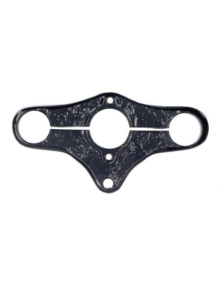 Black in-line top plate For Springer fork type WL, WLA and WLC