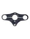 Black in-line top plate For Springer fork type WL, WLA and WLC