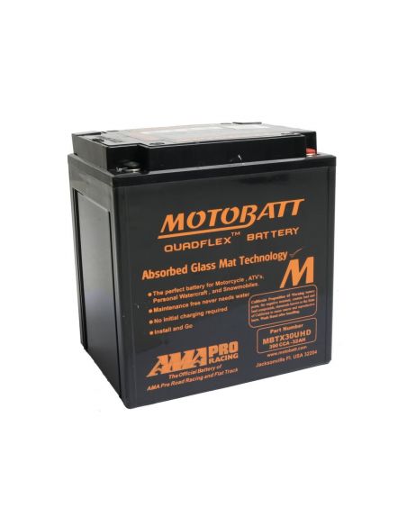 Battery MOTOBATT - yellow For Touring from 1997 to 2023 ref OEM 66010-97D/E