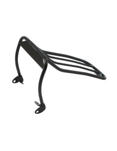 Black luggage rack Bobbed for Softail FXST from 2000 to 2005