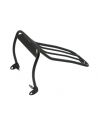 Black luggage rack Bobbed for Softail FXST from 2000 to 2005