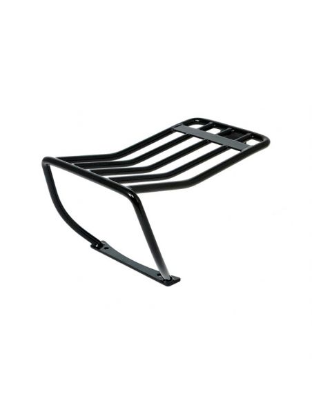 Black luggage rack Bobbed for Softail FXST from 2006 to 2011