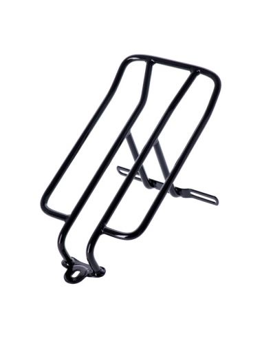 Black luggage rack for Softail FLSTC Heritage from 2006 to 2017