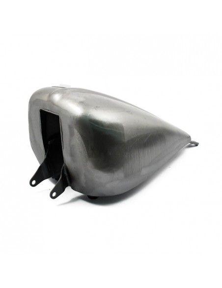 Fuel tank 2.35 gallons Amen Ribbed for Softail 00-05