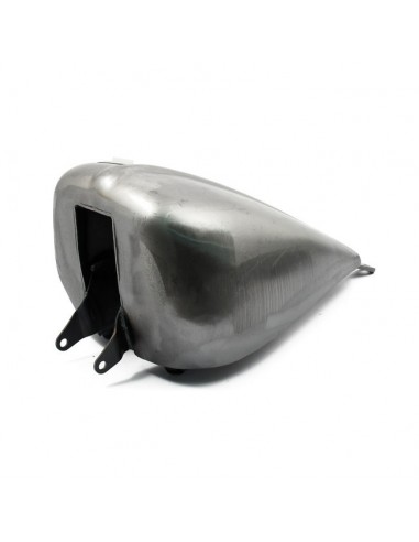 Fuel tank 2.35 gallons Amen Ribbed for Softail 00-05